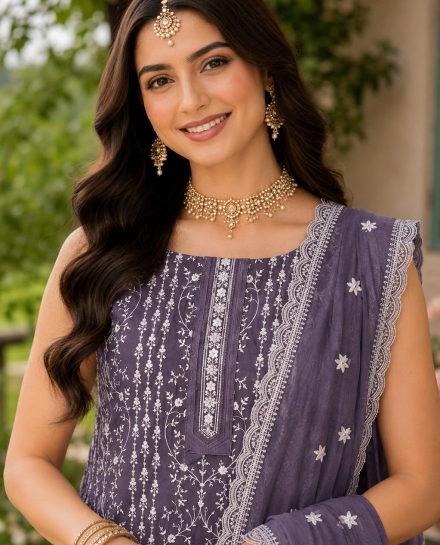PURPLE - Lavender Crush Salwar Suit